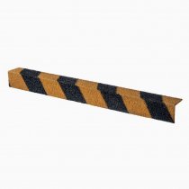 GRP Nosing Cover | Black & Yellow | 55mm x 55mm | 600mm Length