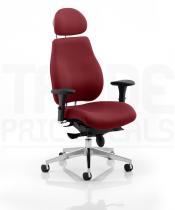 Posture Chair | Headrest | Ginseng Chilli Red | Chiro Plus