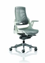 Executive Chair | Elastomer Gel | No Headrest | Grey | Zure