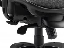 Ergo Posture Chair | Headrest | Mesh Seat | Black | Stealth Shadow