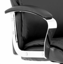Executive Chair | Soft Bonded Leather | Black | Tunis