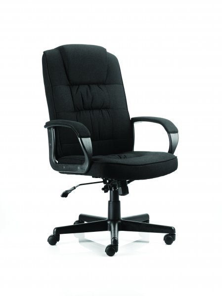 Executive Chair | Fabric | Black | Moore