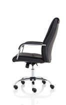 Luxury Executive Chair | Faux Leather | Black | Carter