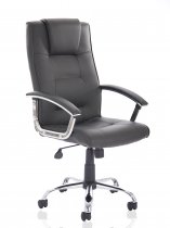 Executive Chair | Soft Bonded Leather | Black | Thrift