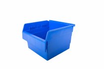 Shelf Bin | High Strength Polypropylene | 200h x 280w 300d mm | Pack of 20 | Blue