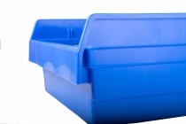 Shelf Bin | High Strength Polypropylene | 200h x 280w 300d mm | Pack of 20 | Blue
