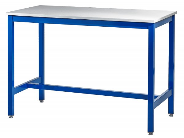 Medium Duty Workbench | Laminate Worktop | 840h x 1200w x 600d | 500kg Max Weight per Shelf | Blue | Benchmaster