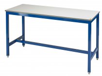 Medium Duty Workbench | ESD Worktop | 840h x 1200w x 750d | 500kg Max Weight per Shelf | Blue | Benchmaster