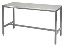 Medium Duty Workbench | Steel Worktop | 840h x 1200w x 600d | 500kg Max Weight per Shelf | Silver | Benchmaster