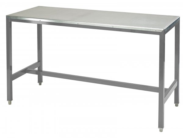 Medium Duty Workbench | Steel Worktop | 840h x 1200w x 750d | 500kg Max Weight per Shelf | Silver | Benchmaster