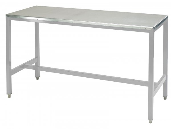 Medium Duty Workbench | Steel Worktop | 840h x 1200w x 750d | 500kg Max Weight per Shelf | Light Grey | Benchmaster