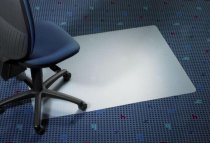 COBA Chairmat | Square Shape | 0.9m x 1.2m | Spike Clear PC