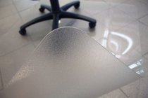 COBA Chairmat | Lip Shape | 0.9m x 1.2m | Spike Clear PET