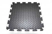 Deckplate Connect Anti Fatigue Tile | Middle Piece | Black | 50cm x 50cm | COBA