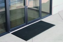 Fingertip Rubber Outdoor Mat | Black | 0.35m x 0.6m | COBA