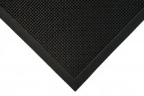 Fingertip Rubber Outdoor Mat | Black | 0.6m x 0.8m | COBA