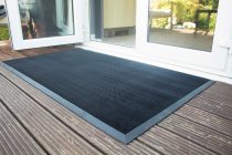 Fingertip Rubber Outdoor Mat | Black | 0.8m x 1.0m | COBA