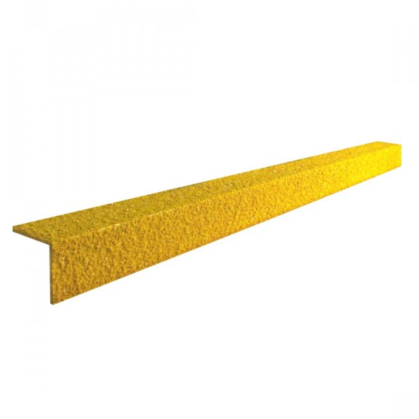 COBAGrip GRP Stair Nosing Cover | Yellow | 55mm x 55mm | 3000mm Length | COBA