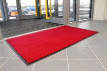 Entra-Plush Doormat | Red | 0.6m x 0.9m | COBA