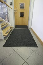 Superdry Doormat Entrance Mat | Black | 0.6m x 0.9m | COBA