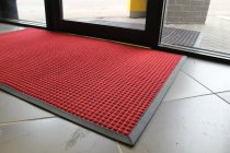 Superdry Doormat Entrance Mat | Red | 0.6m x 0.9m | COBA