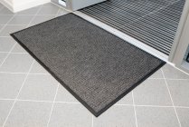 Superdry Doormat Entrance Mat | Grey | 0.6m x 0.9m | COBA