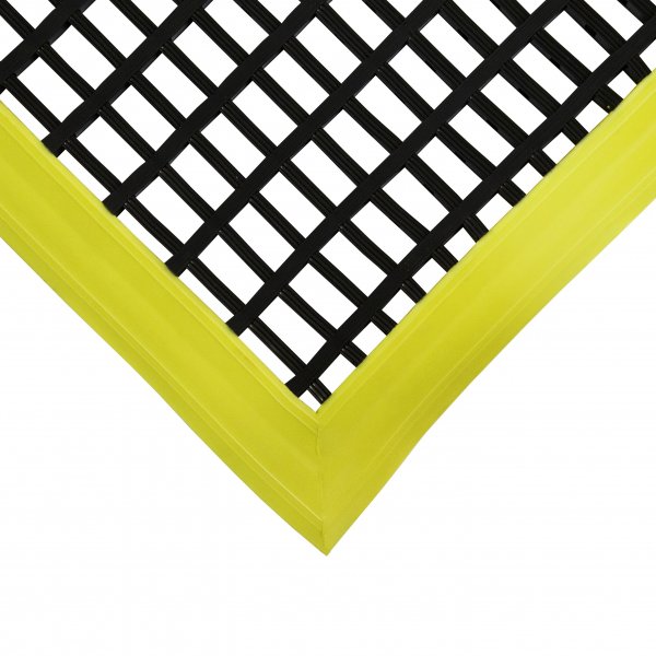 COBAmat Workstation Workplace Safety Mat | Heavy Duty | Black & Yellow | 0.6m x 1.2m