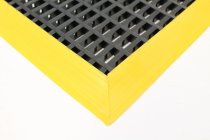 COBAmat Workstation Workplace Safety Mat | Heavy Duty | Black & Yellow | 1.0m x 1.5m