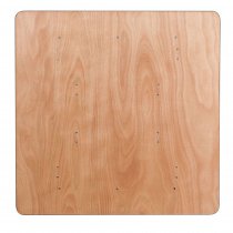 Folding Trestle Table | Square | 760mm x 760mm | 2ft 6" | Wood | Mogo