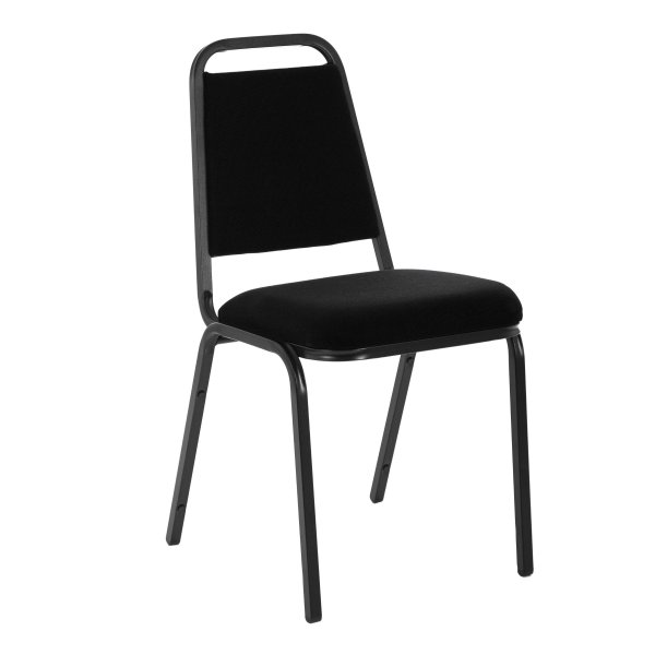 Visitor Chair | Black Fabric | Banquet