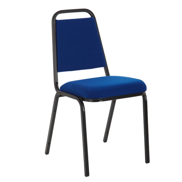 Visitor Chair | Blue Fabric | Banquet