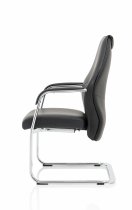 Meeting Room Chair | Leather | Black | Mien