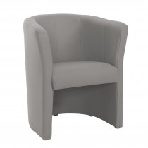 1 Seater Tub Chair | 700mm Wide | Forecast Grey | Celestra