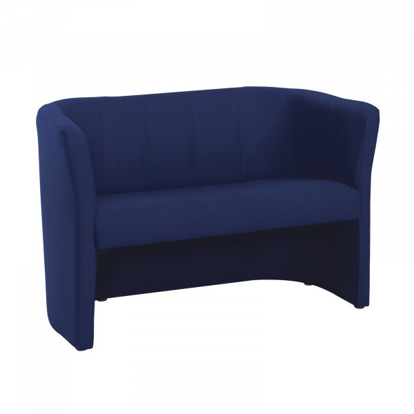 2 Seater Tub Chair | 1300mm Wide | Maturity Blue | Celestra