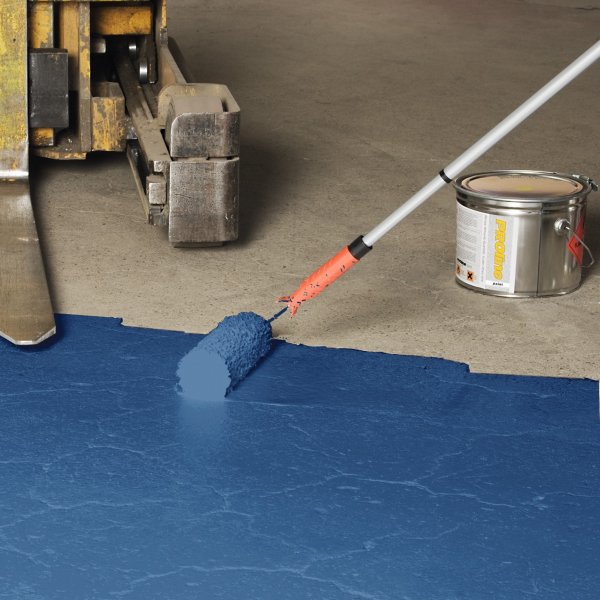PROline Anti Slip Industrial Indoor Floor Paint | 5 Litre Tin | 20² Coverage | Blue Paint | RAL 5017