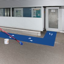 PROline Industrial Outdoor Floor Paint | 5 Litre Tin | 25² Coverage | Blue Paint | RAL 5017