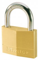 Brass Padlock | 39mm Shackle | 6 Pin | 2 Keys | Master Lock
