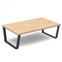 Coffee Table | 1000 x 600mm | 400mm High | Kendal Oak | Black Frame | Encore²