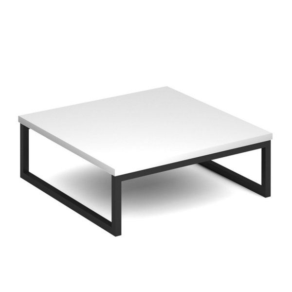 Modular Coffee Table | Square | 700 x 700mm | 240mm High | White | Nera