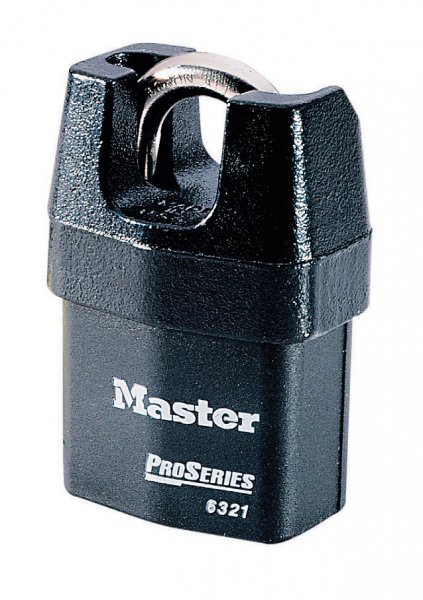 Laminated Steel Padlock | 19mm Shackle | 6 Pin | Master Lock Pro