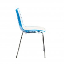Easy Clean Canteen Chair | Blue | Gecko