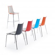 Easy Clean Canteen Chair | Orange | Gecko