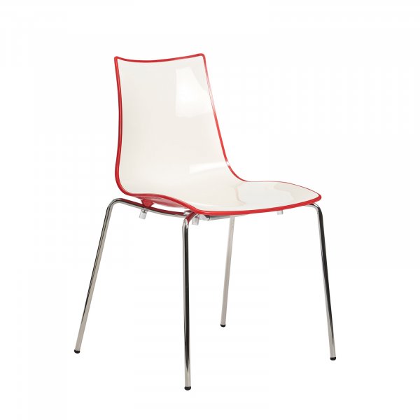 Easy Clean Canteen Chair | Red | Gecko