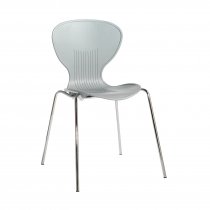 Pack of 4 Café Chairs | Grey | Sienna