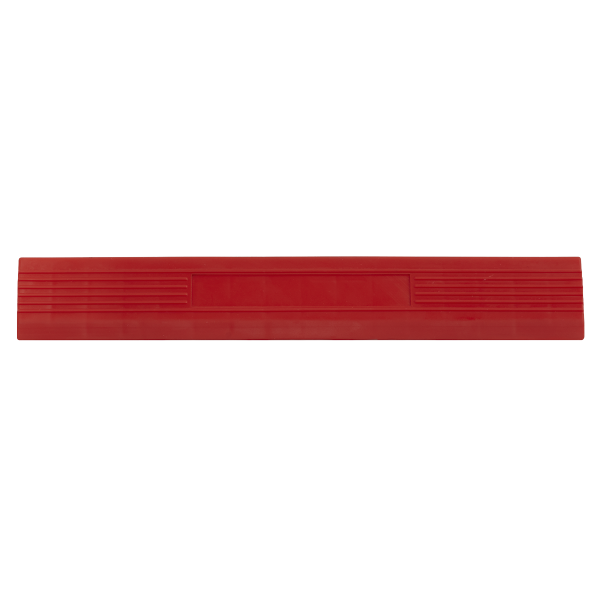 Ramped Edges | Pack of 6 | 400 x 60mm | Polypropylene | Male Connectors | Red | Sealey