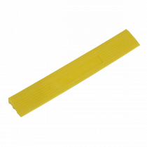 Ramped Edges | Pack of 6 | 400 x 60mm | Polypropylene | Male Connectors | Yellow | Sealey