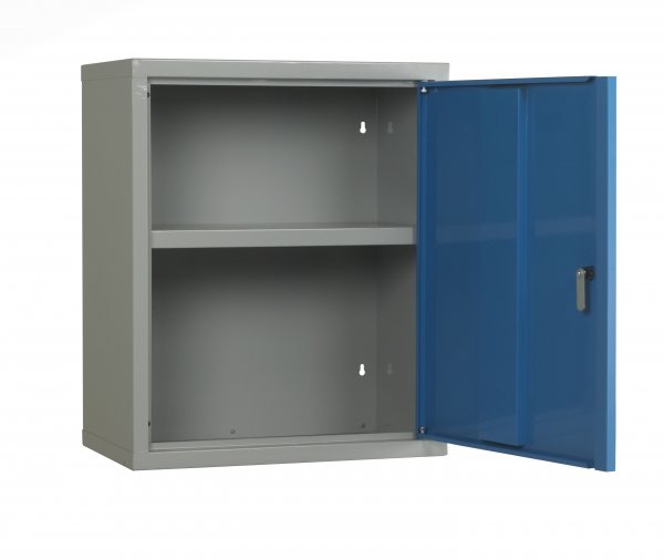 Wall Cabinet | 500mm Wide | Single Door | Blue | Redditek