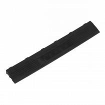 Ramped Edges | Pack of 6 | 400 x 60mm | Polypropylene | Female Connectors | Black | Sealey