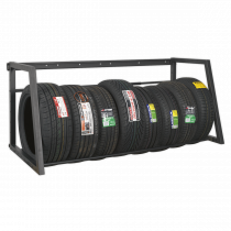 Extendable Tyre Racking | 90kg Capacity | 1215mm - 1570mm Wide | Sealey