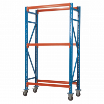 Mobile Tyre Racking | 1700h x 915w x 455d mm | 200kg UDL | 3 Levels | Sealey